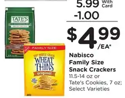 Ralphs Nabisco Family Size Snack Crackers offer