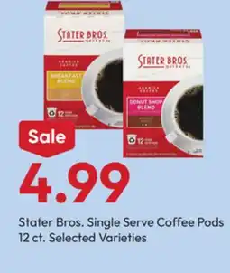 Stater Bros Stater Bros. Single Serve Coffee Pods offer