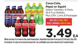 Food 4 Less Coca-Cola, Pepsi or Squirt offer