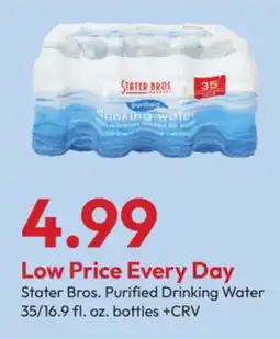 Stater Bros Stater Bros. Purified Drinking Water offer