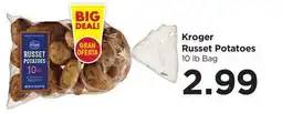 Food 4 Less Kroger Russet Potatoes offer