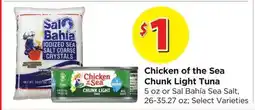 Food 4 Less Chicken of the Sea Chunk Light Tuna offer
