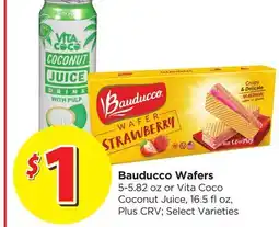 Food 4 Less Bauducco Wafers offer