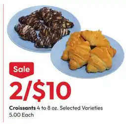 Stater Bros Croissants offer