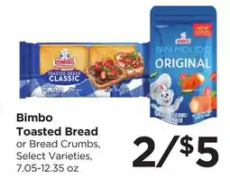 Food 4 Less Bimbo Toasted Bread offer