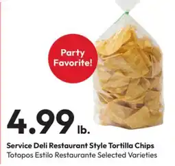 Stater Bros Restaurant Style Tortilla Chips offer