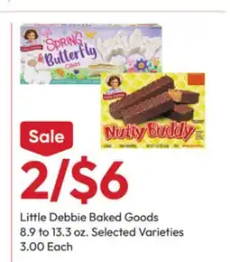 Stater Bros Little Debbie Baked Goods offer