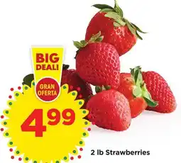 Food 4 Less 2 lb Strawberries offer