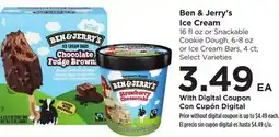 Food 4 Less Ben & Jerry's Ice Cream offer