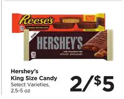 Food 4 Less Hershey's King Size Candy offer