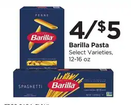 Food 4 Less Barilla Pasta offer