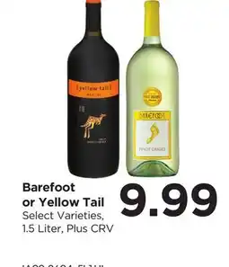 Food 4 Less Barefoot or Yellow Tail offer
