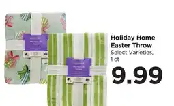 Food 4 Less Holiday Home Easter Throw offer