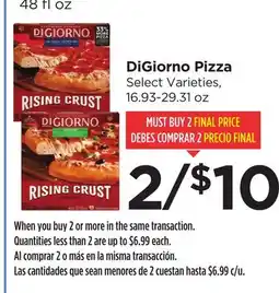 Food 4 Less DiGiorno Pizza offer