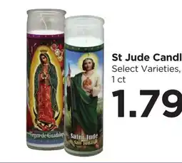 Food 4 Less St Jude Candle offer