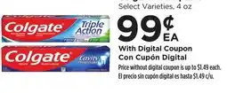Food 4 Less Colgate Toothpaste offer