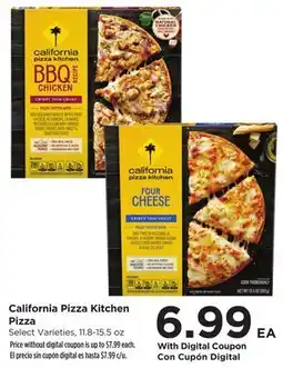 Food 4 Less California Pizza Kitchen Pizza offer