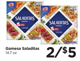 Food 4 Less Gamesa Saladitas offer