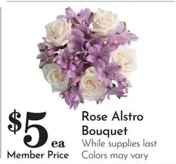 Pavilions Rose Alstro Bouquet offer