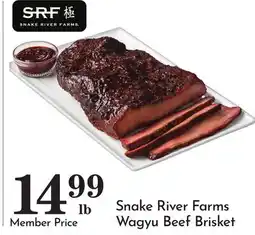 Pavilions Snake River Farms Wagyu Beef Brisket offer