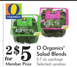 Pavilions O Organics Salad Blends offer