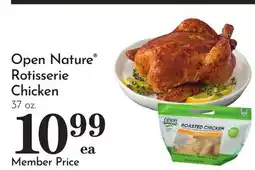 Pavilions Open Nature Rotisserie Chicken offer