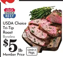 Pavilions USDA Choice Tri-Tip Roast offer