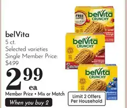 Pavilions belVita offer