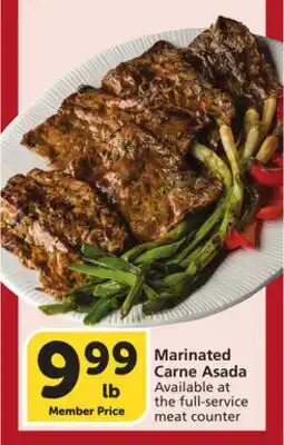 Albertsons Marinated Carne Asada offer