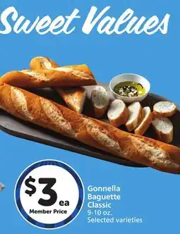 Albertsons Gonnella Baguette Classic offer
