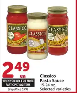 Albertsons Classico Pasta Sauce offer