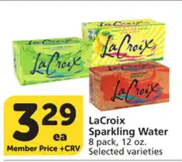 Albertsons LaCroix Sparkling Water offer