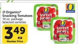 Albertsons O Organics Snacking Tomatoes offer