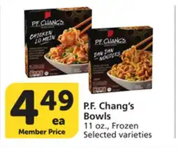Albertsons P. F. Chang's Bowls offer