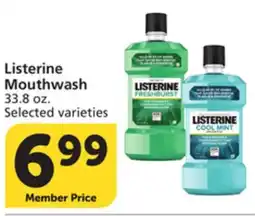 Albertsons Listerine Mouthwash offer