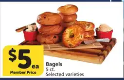 Albertsons Bagels offer