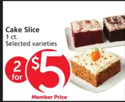 Albertsons Cake Slice offer