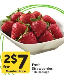 Albertsons Fresh Strawberries offer
