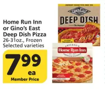 Albertsons Home Run Inn or Gino's East Deep Dish Pizza offer