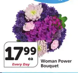 Albertsons Woman Power Bouquet offer