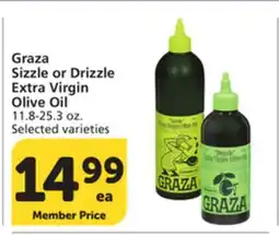 Albertsons Graza Sizzle or Drizzle Extra Virgin Olive Oil offer