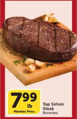 Albertsons Top Sirloin Steak offer