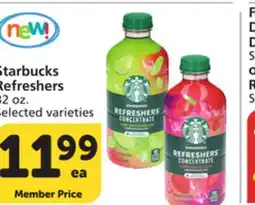 Vons Starbucks Refreshers offer