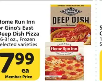 Vons Home Run Inn or Gino's East Deep Dish Pizza offer