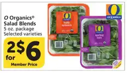 Vons O Organics Salad Blends offer
