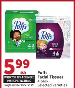 Vons Puffs Facial Tissues offer