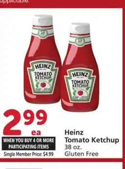 Vons Heinz Tomato Ketchup offer