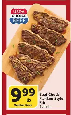 Vons Beef Chuck Flanken Style Rib offer