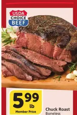 Vons Chuck Roast offer