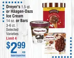 Smart & Final Dreyer's or Häagen-Dazs Ice Cream or Bars offer